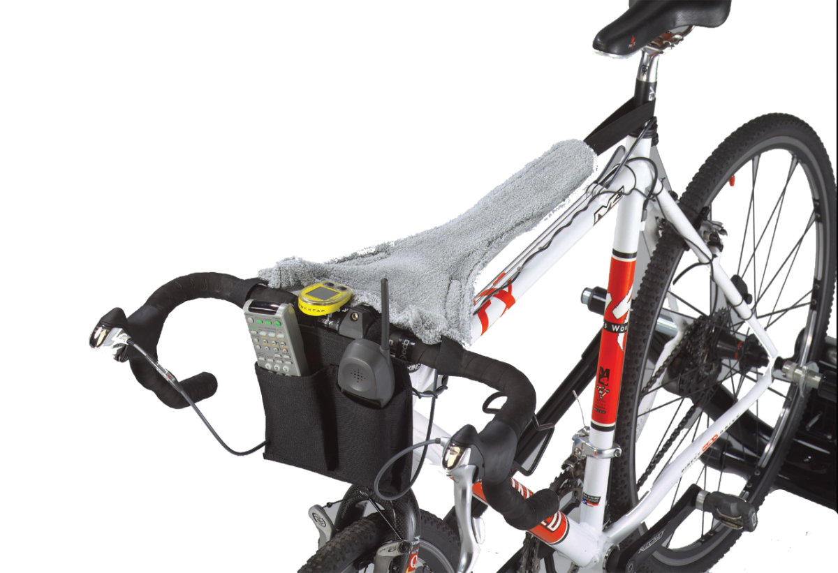 Sweat catcher bike online trainer