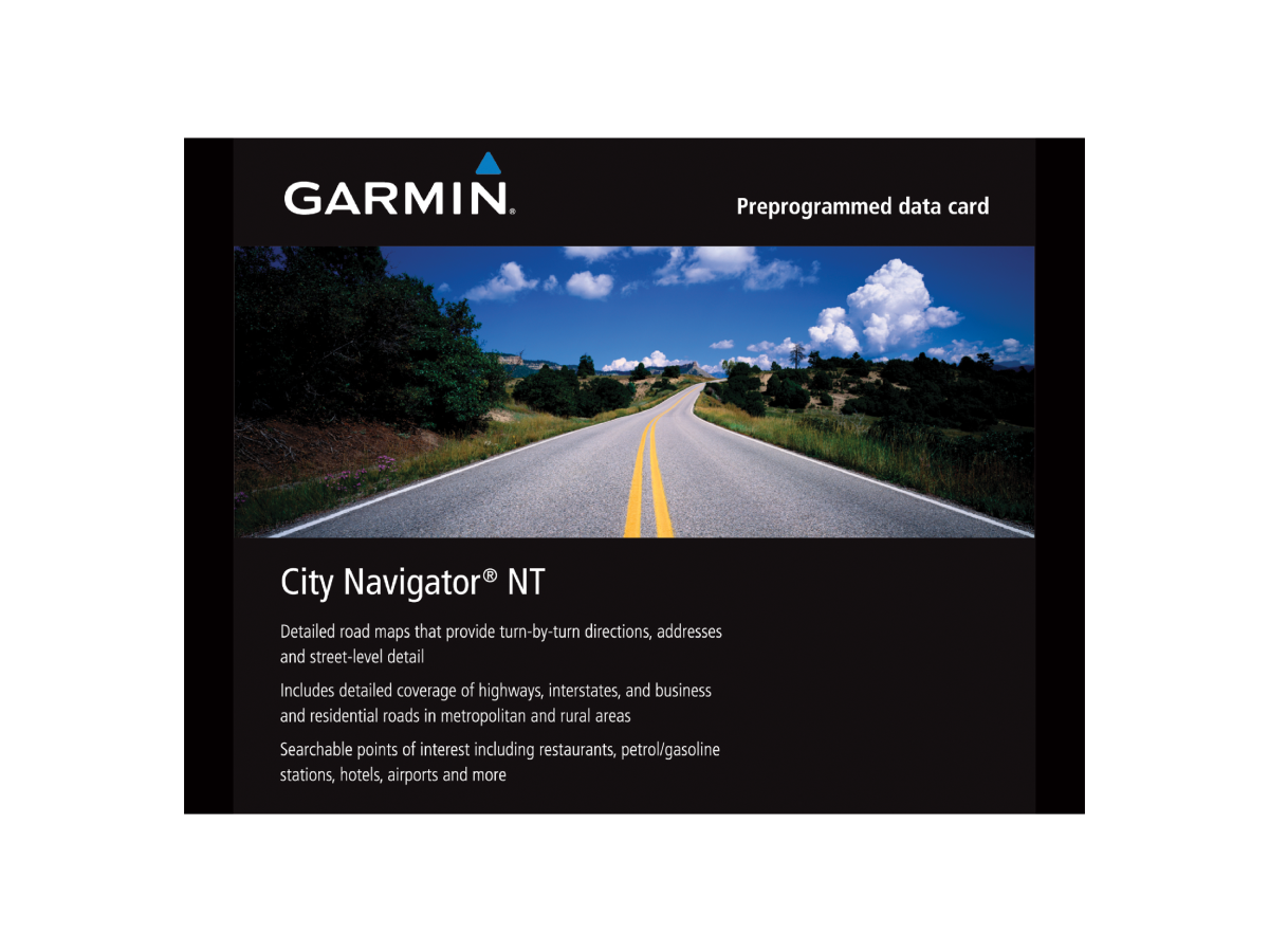 Garmin City Navigator North America NT Trek Bikes