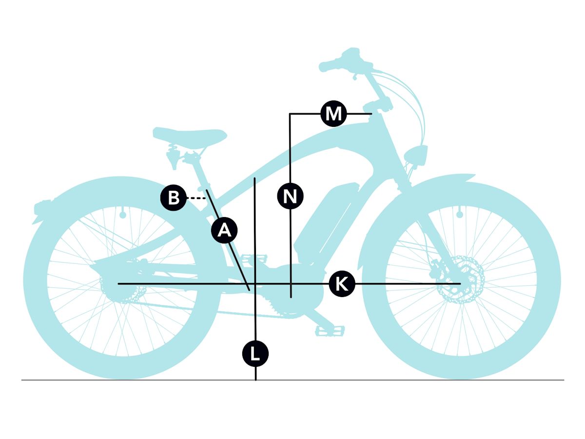Bike geometry diagram
