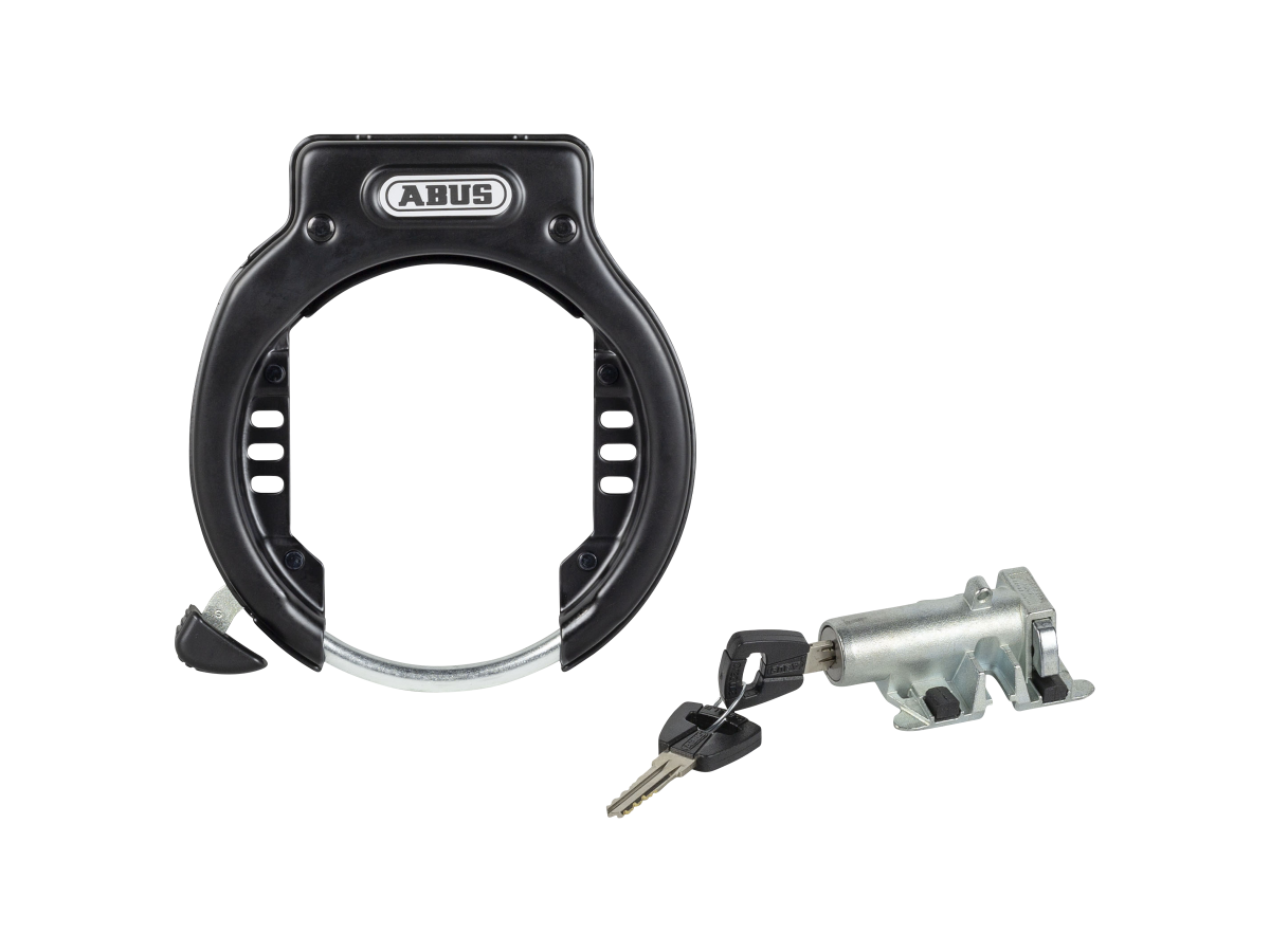 ABUS Ring Lock 4650XL NR & RIB Battery Lock BES3 DT3 T82 Trek Bikes