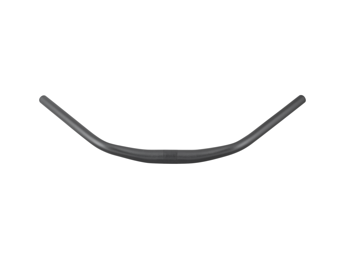 thumbnail image 2 of Lowrider 30" Wide Moon Beach Cruiser Bicycle Handlebar – Black, 25.4mm Clamp 2 of 5