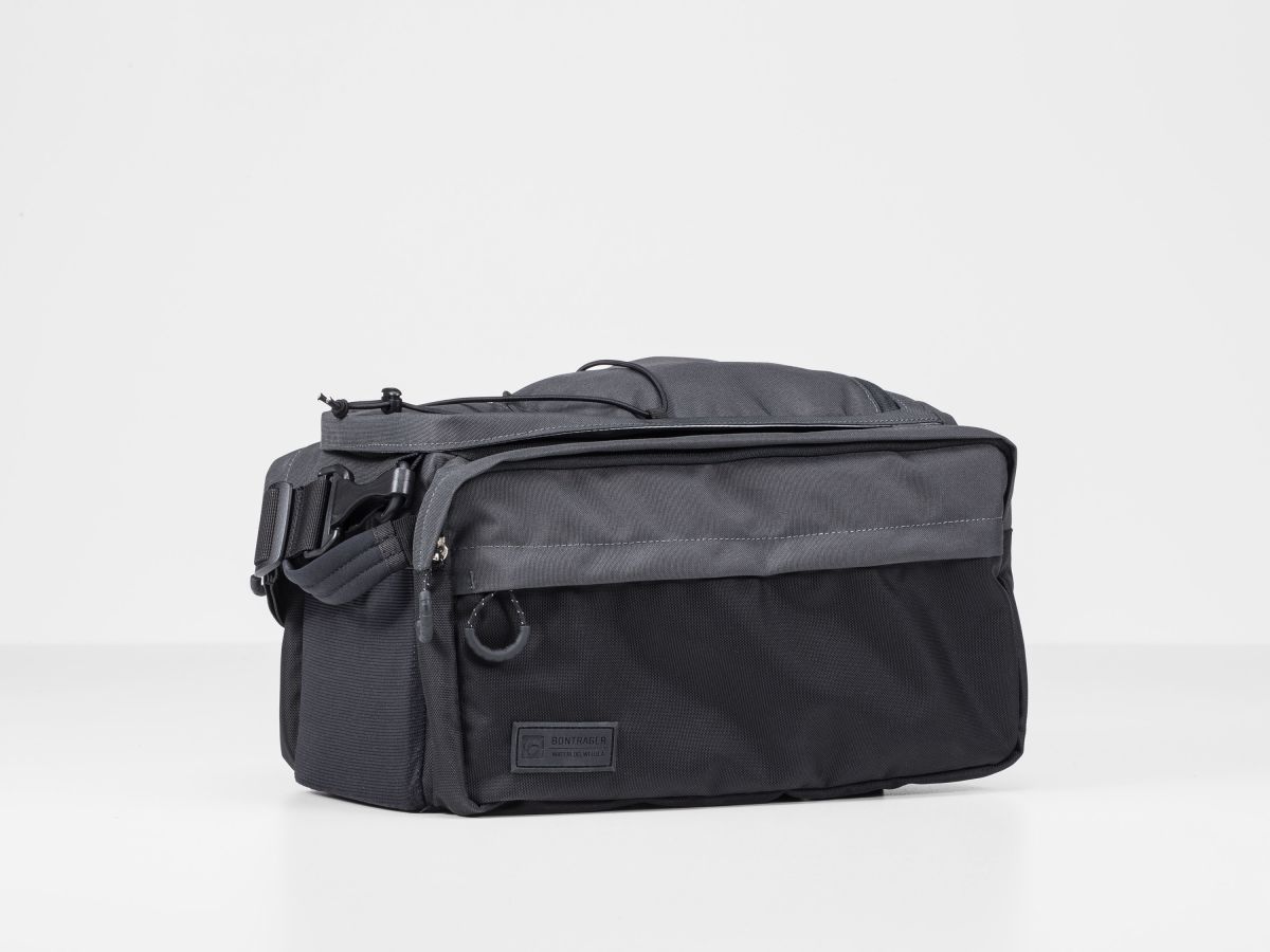 Soft Trunk Handbag, Black, One Size