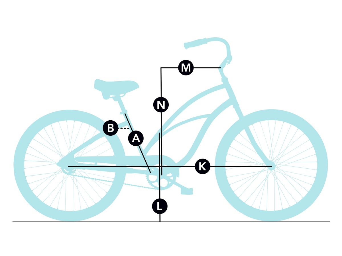 Bike geometry diagram