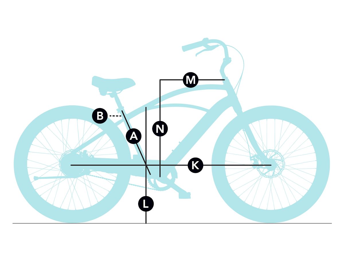 Bike geometry diagram