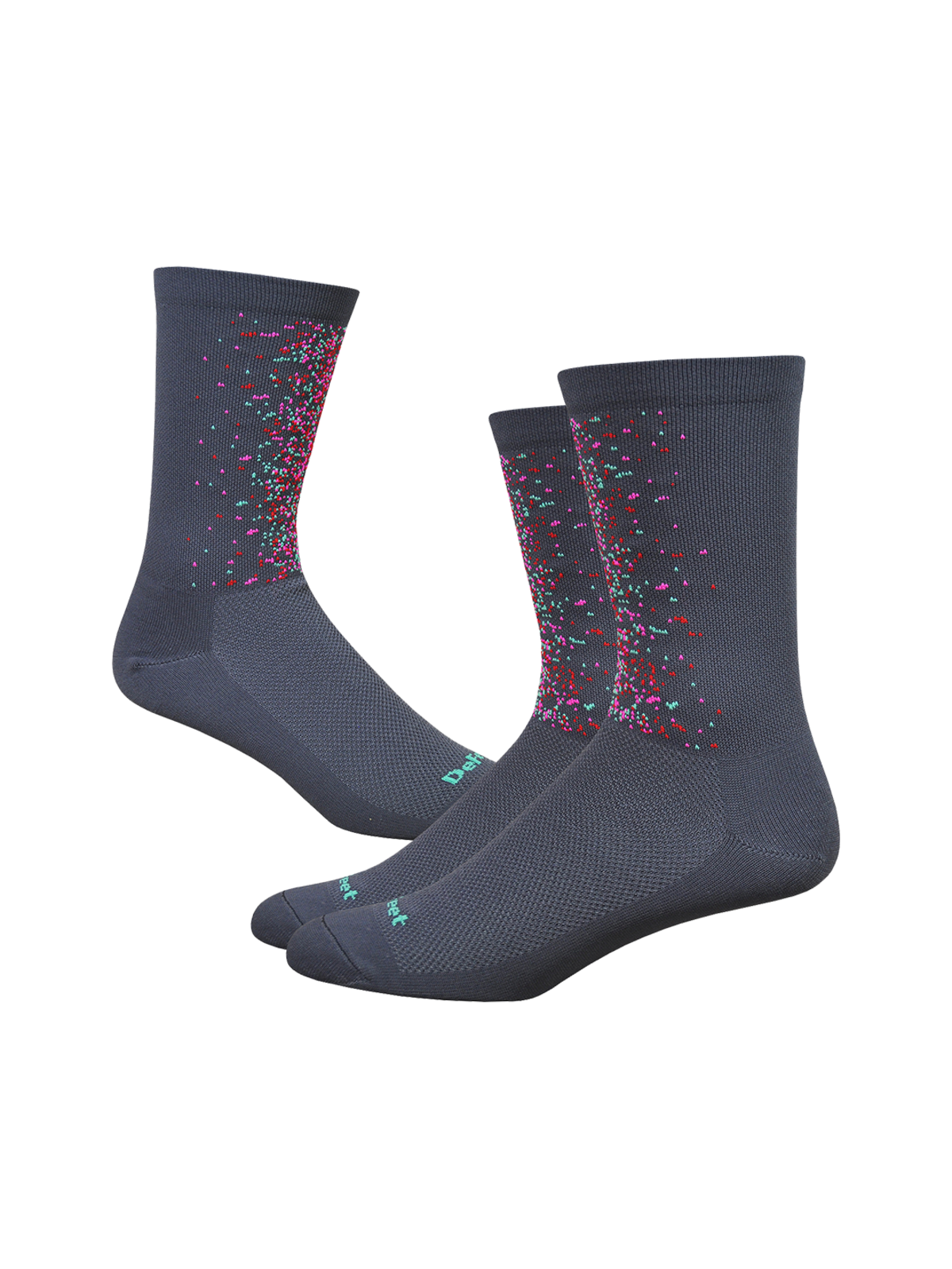 DeFeet Aireator Barnstormer 6˝ Splatter Socks - Trek Bikes