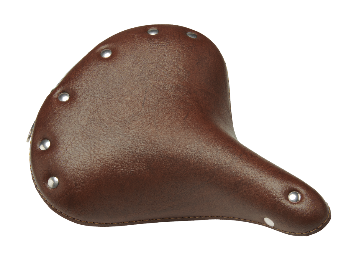 Bike shop saddle leather