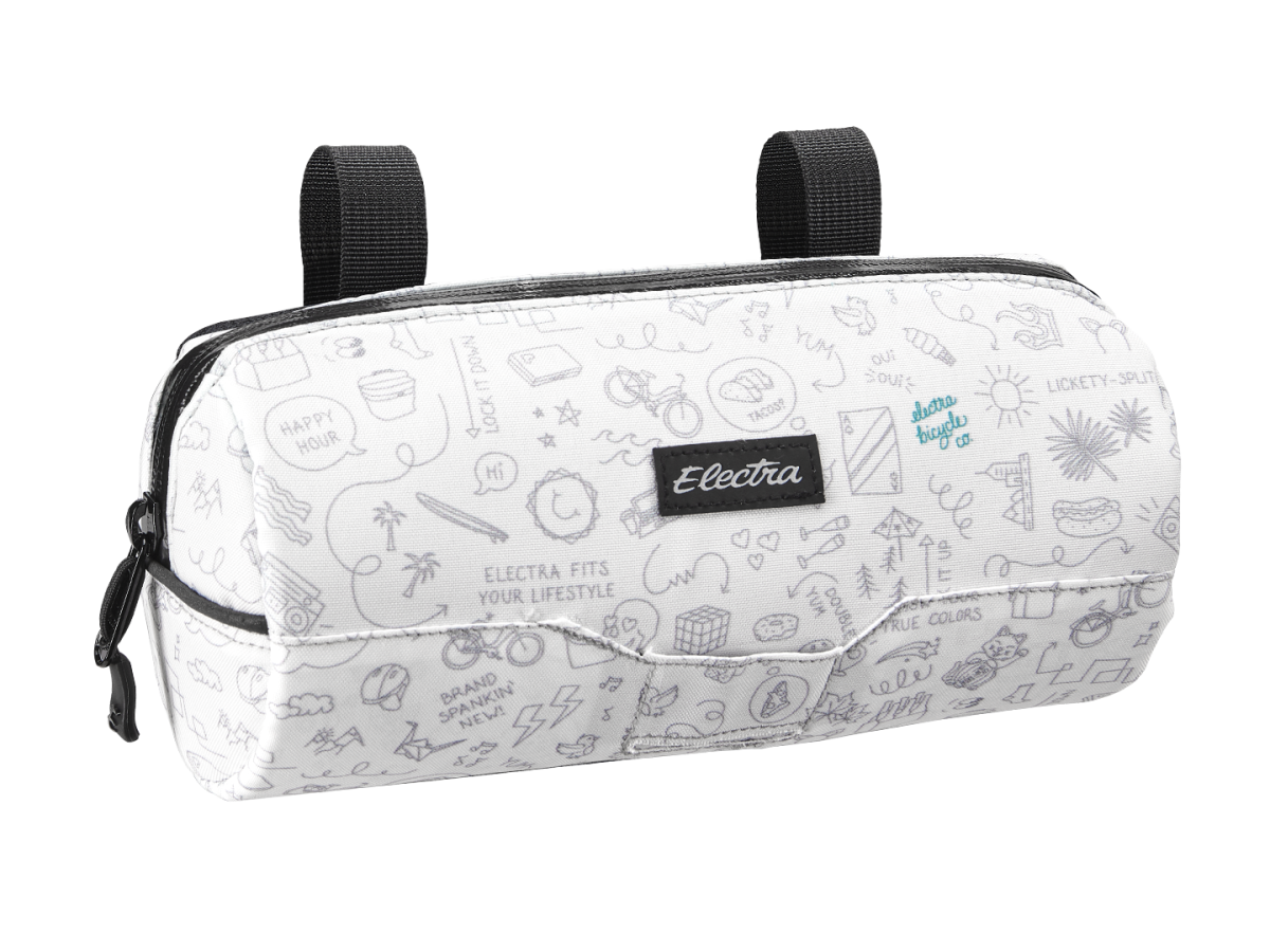 Electra Doodles Cylinder Handlebar Bag Trek Bikes (CA)