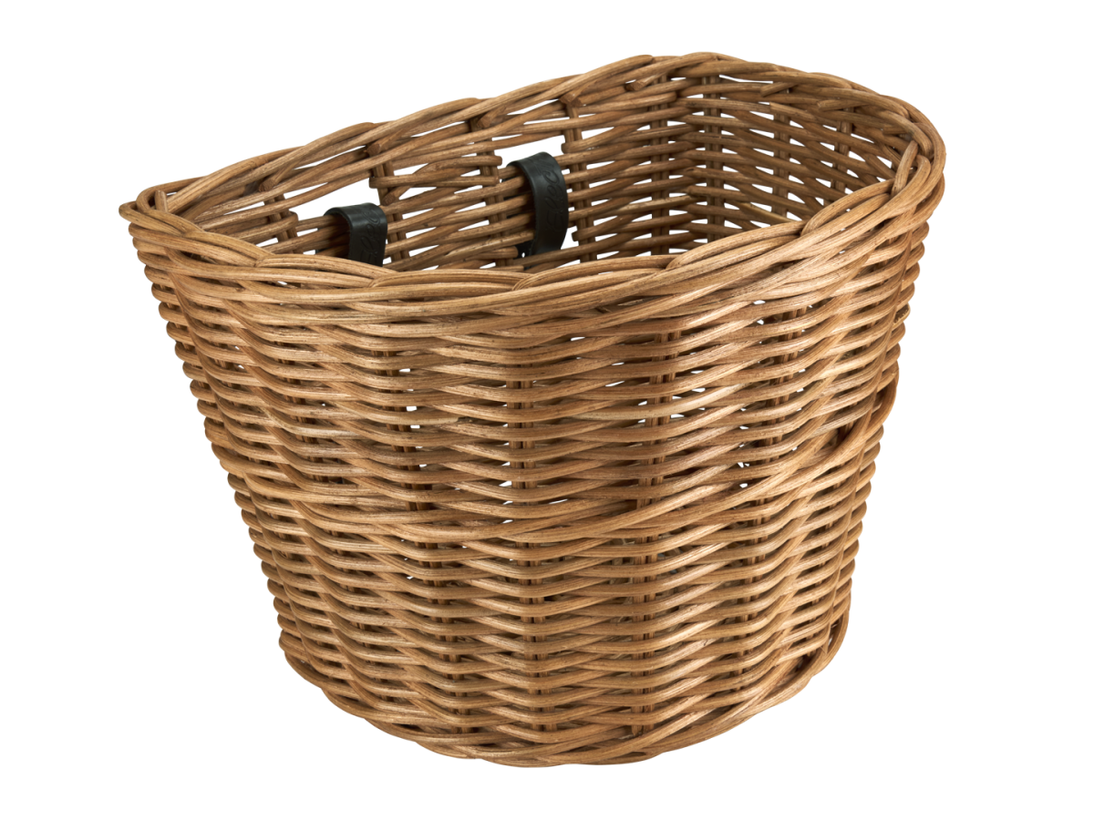 bike rattan basket