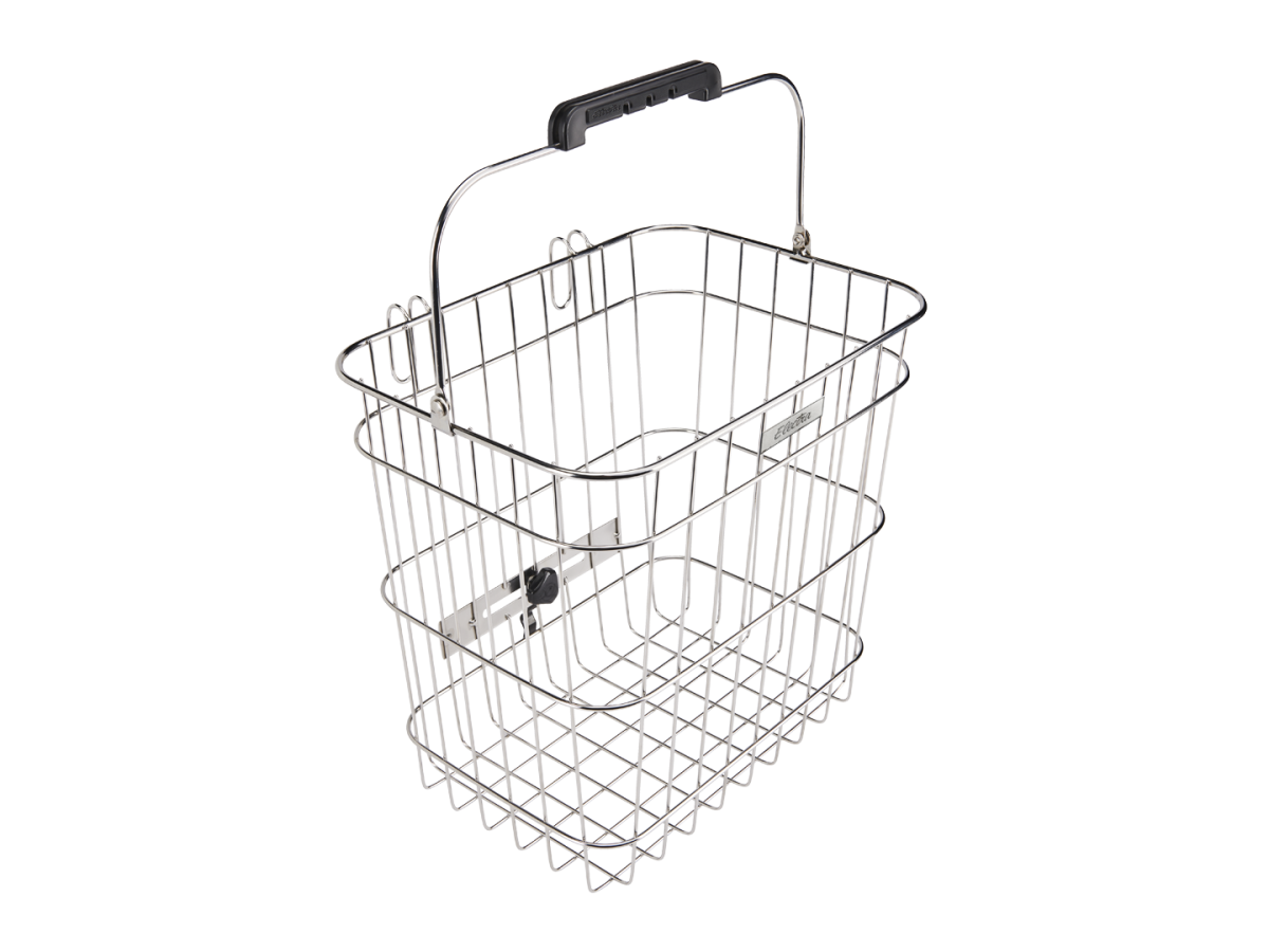 White wire best sale bike basket