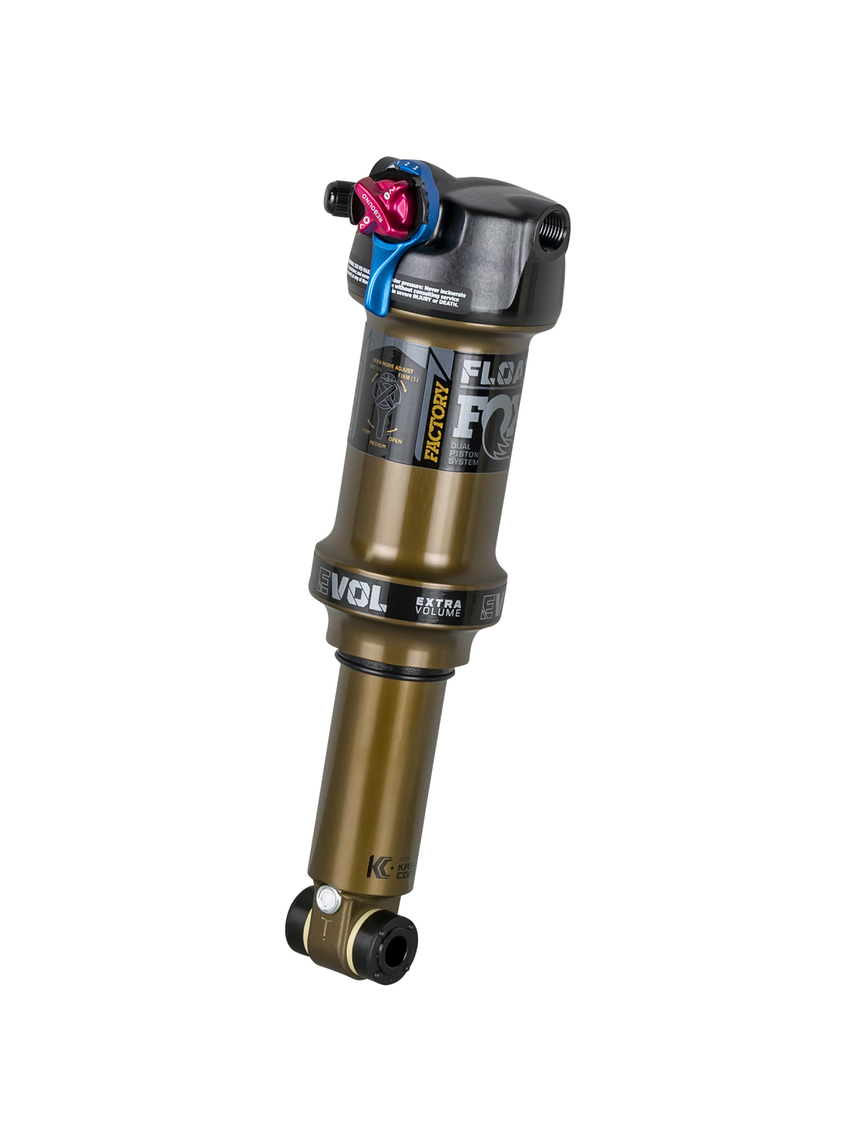 fox rear shock range