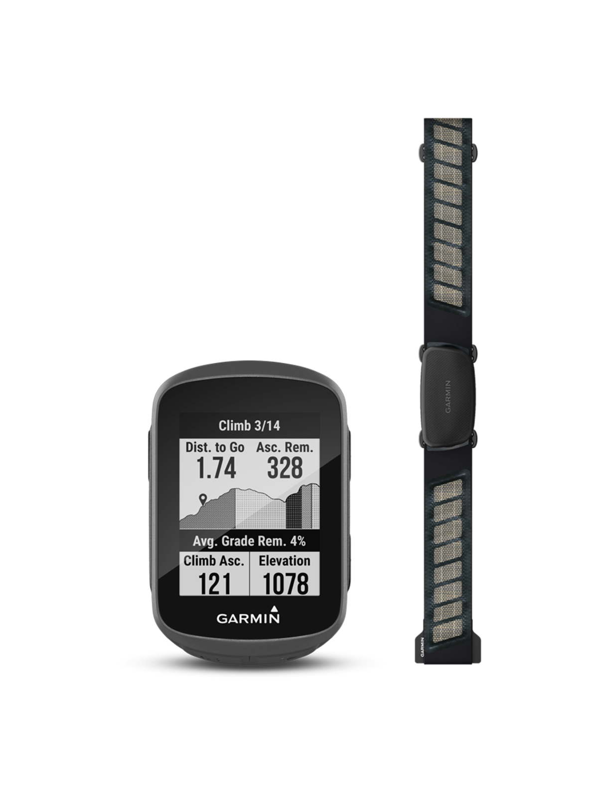 Ciclocomputer GPS Garmin Edge 130 Plus Bundle HRM