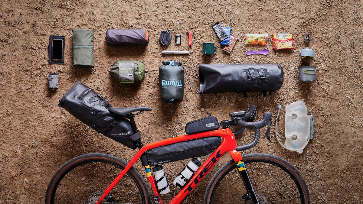 Bolsa para bicicleta gravel gear. Bolsa de equipo de ciclismo