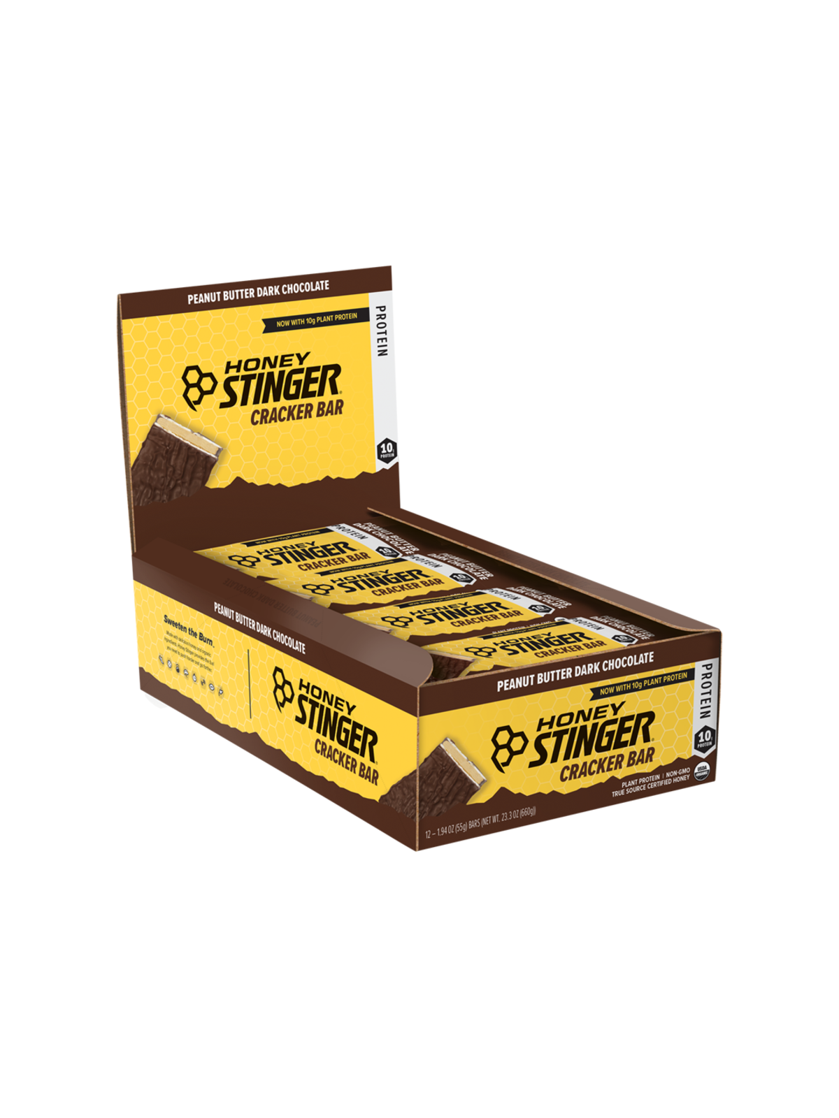 Honey Stinger Organic Protein Cracker Bar Box of 12 Trek Bikes