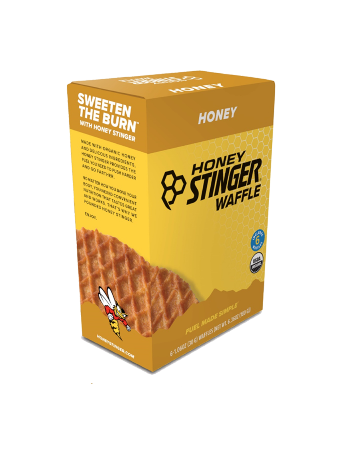 Honey Stinger Organic Waffle Box of 6 Trek Bikes