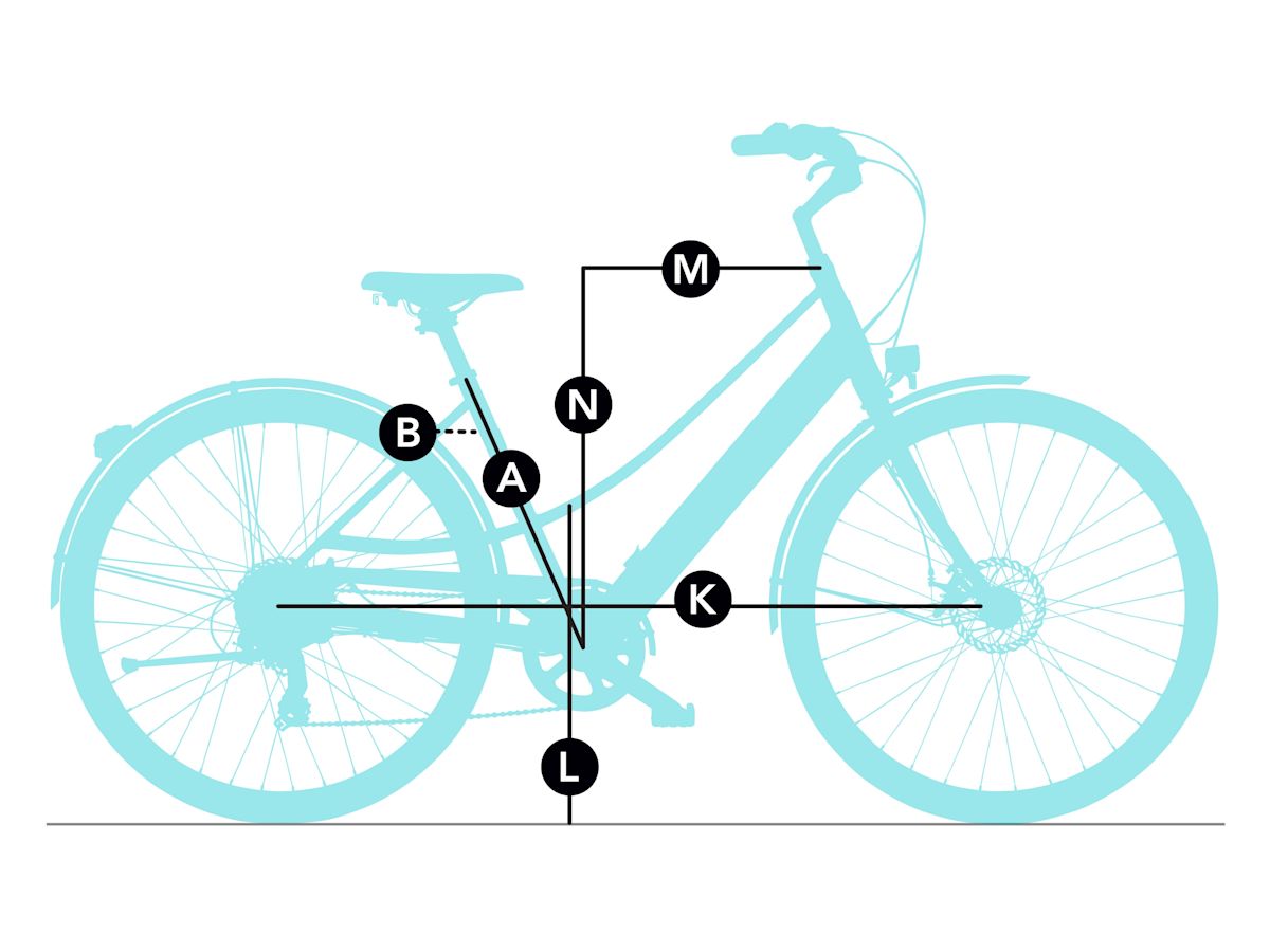 Bike geometry diagram