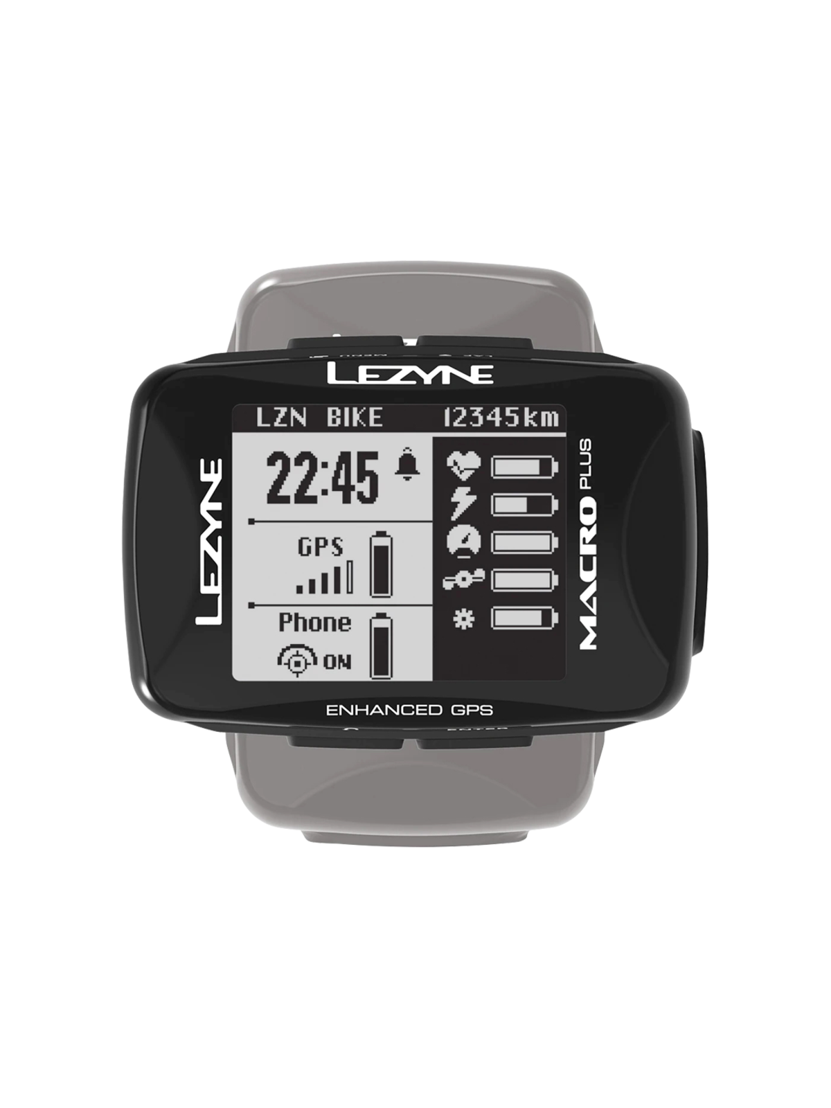 Lezyne Macro Plus GPS Cycling Computer Trek Bikes