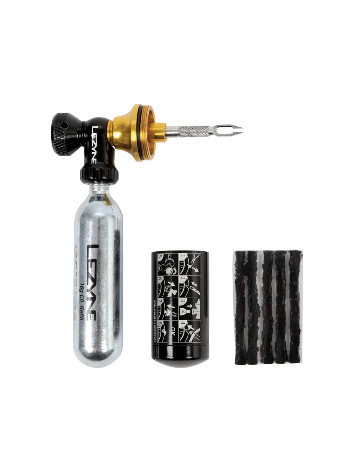 Lezyne Tubeless CO₂ Blaster Inflator/Repair Kit - Trek Bikes