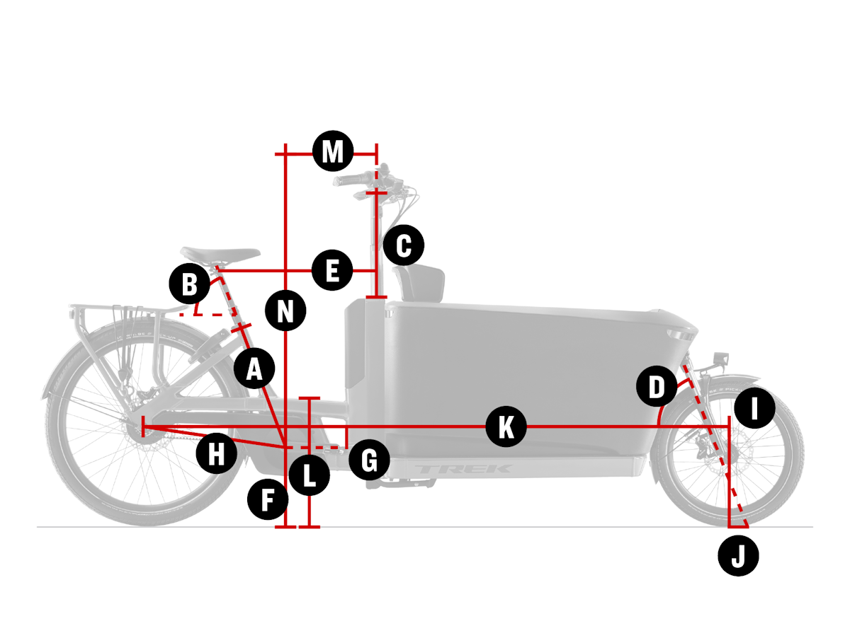 Bike geometry diagram