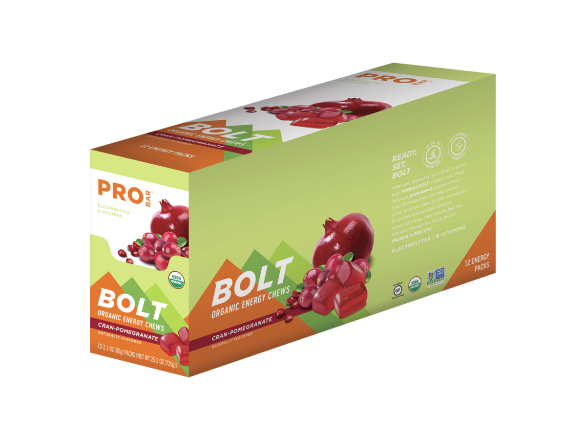 ProBar Bolt Organic Energy Chews Box of 12 Trek Bikes