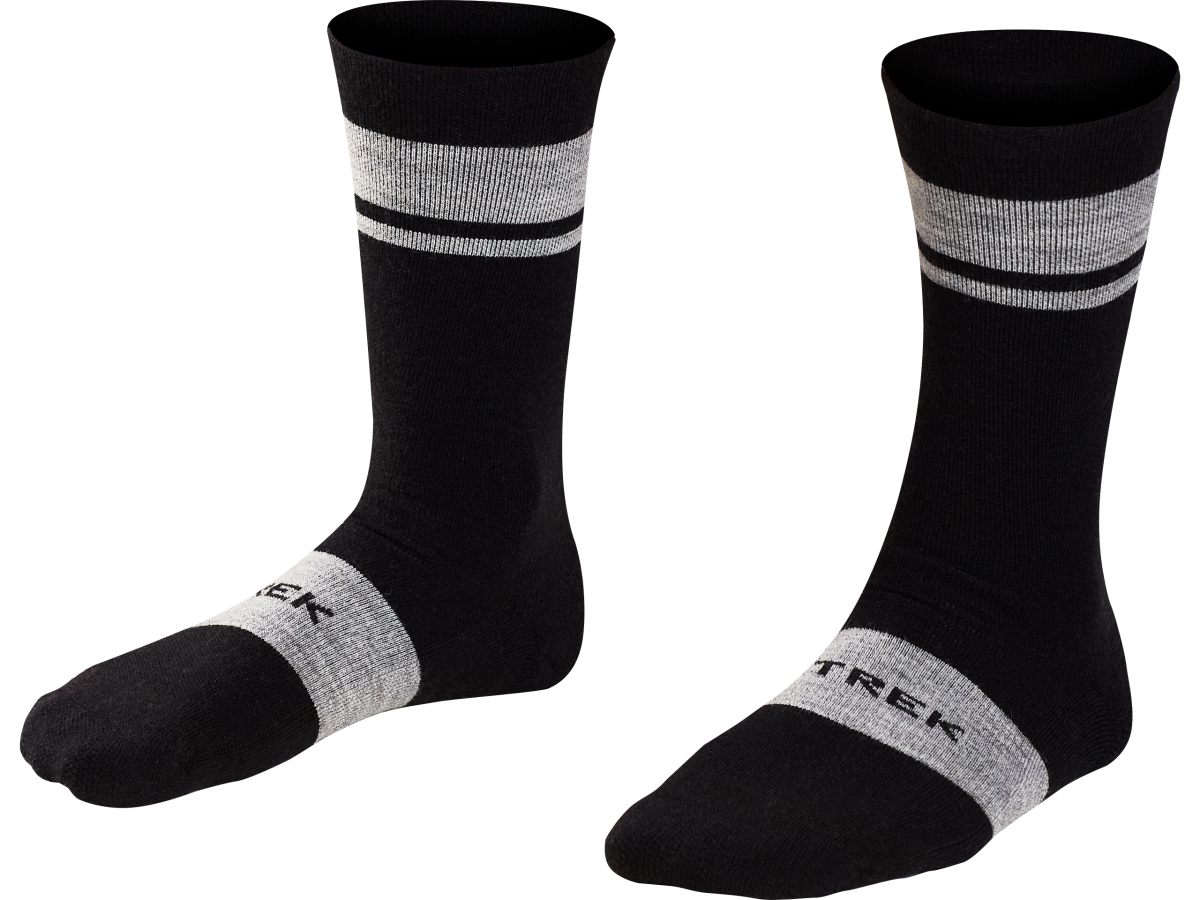 Trek Race Crew Cushioned Merino Wool Cycling Sock Trek Bikes