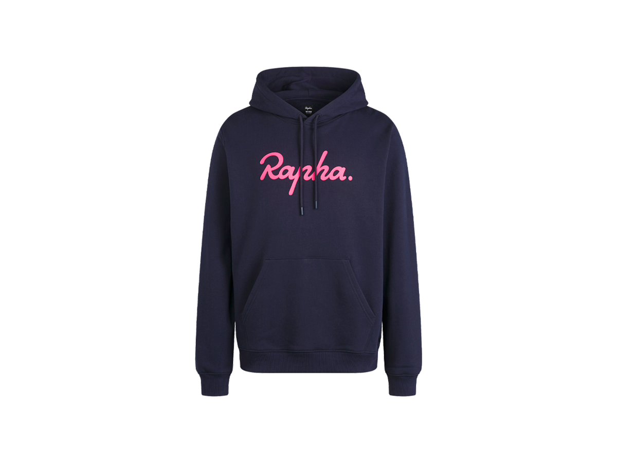 Rapha Heavyweight Cotton Men's Large Logo Hoodie - Trek Bikes (LT)