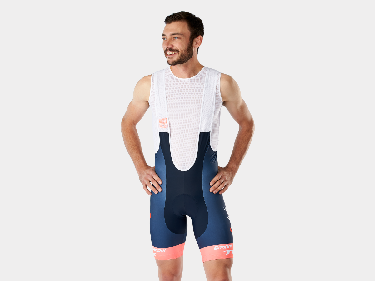 Santini Trek-Segafredo Men's Team Replica Training Bib Short 