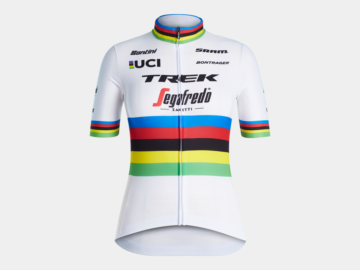 Santini world hot sale champion cycling jersey