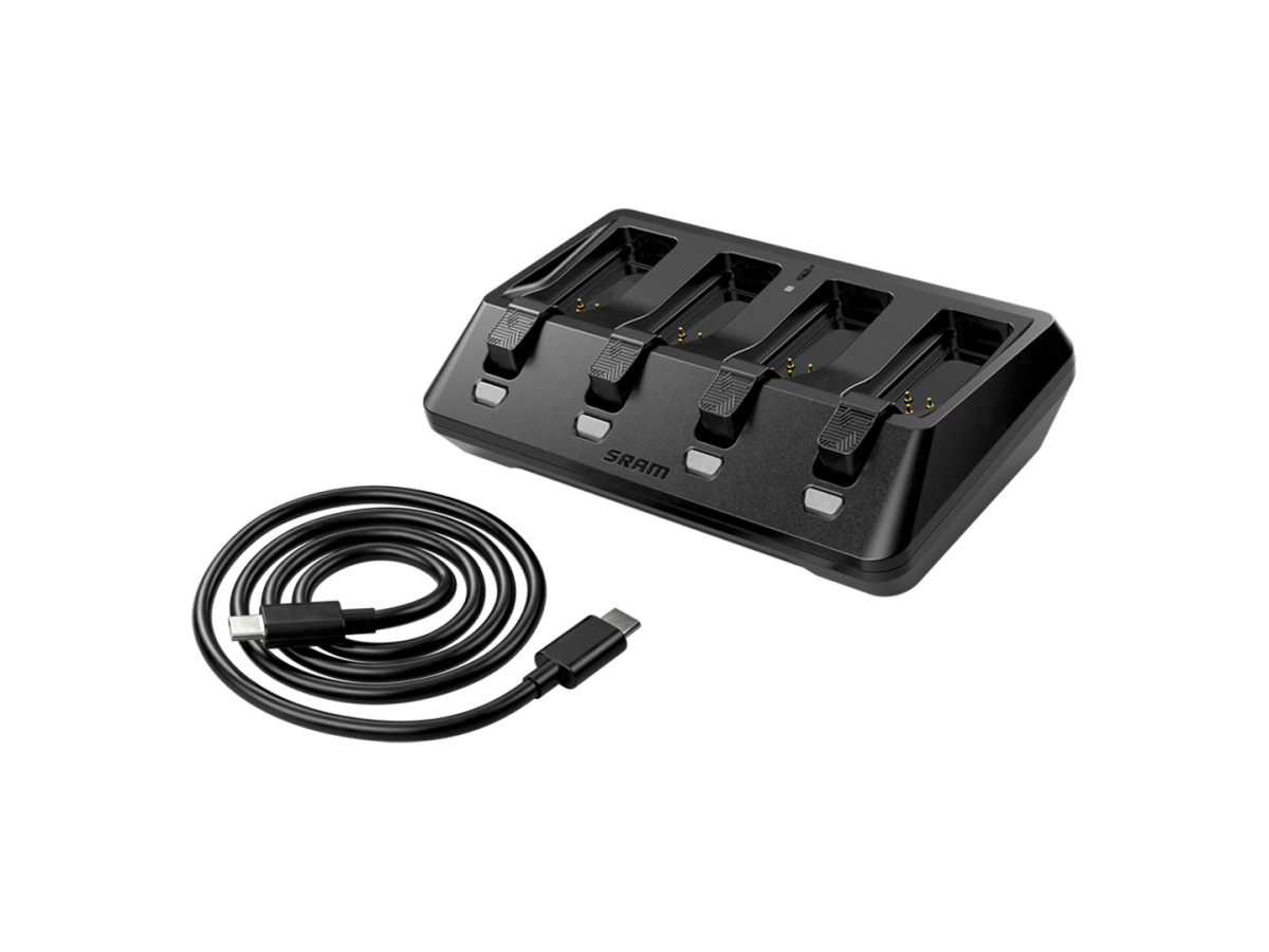 Sram AXS Battery Base Charger 4-Ports (Including USB-C Cord) - The  BackCountry