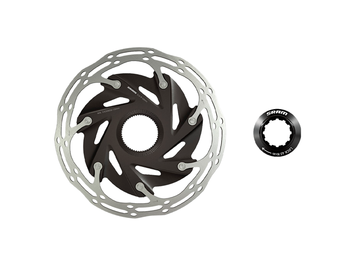 SRAM CenterLine XR Centerlock Rounded Edge Disc Brake Rotor
