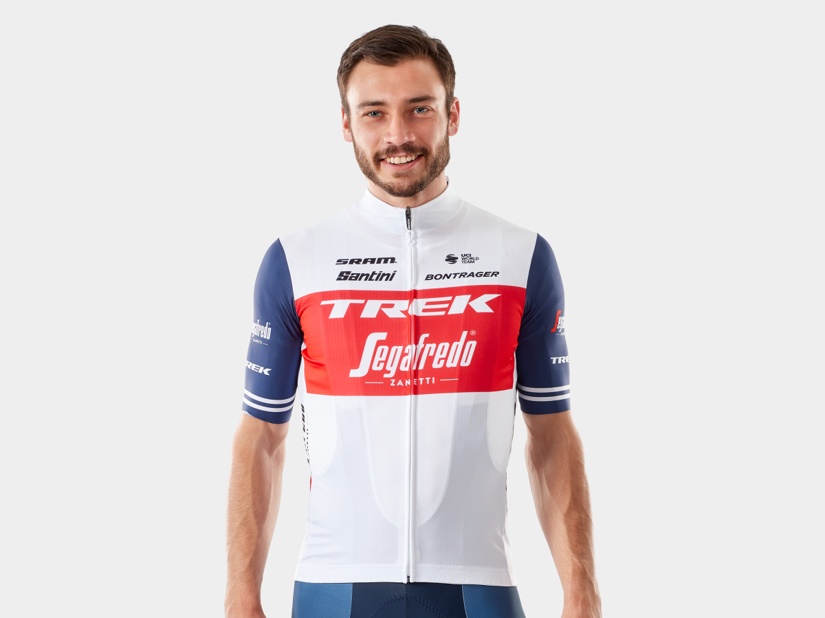 Santini Trek-Segafredo Men's Team Replica Race Cycling Jersey 