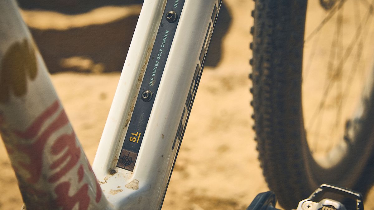 Trail-tested carbon frame