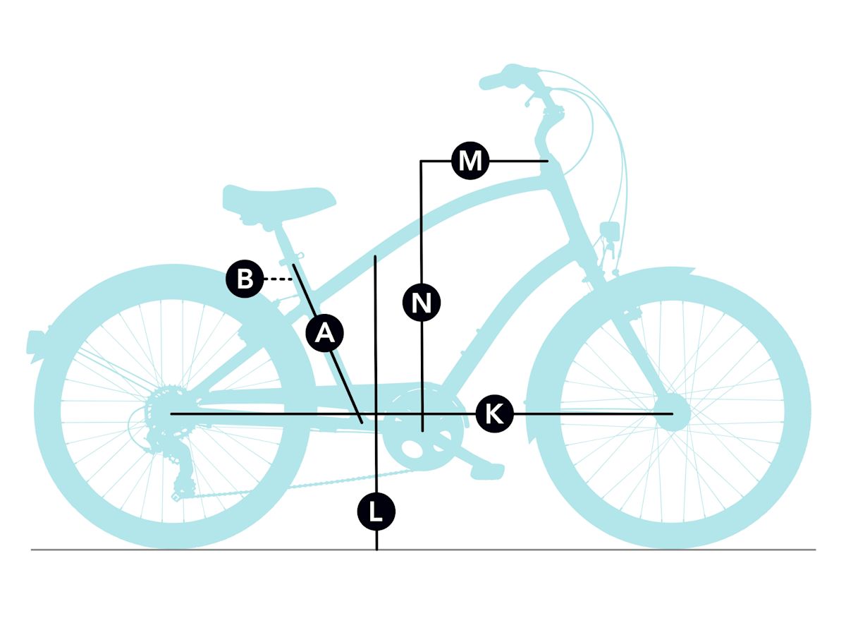 Bike geometry diagram