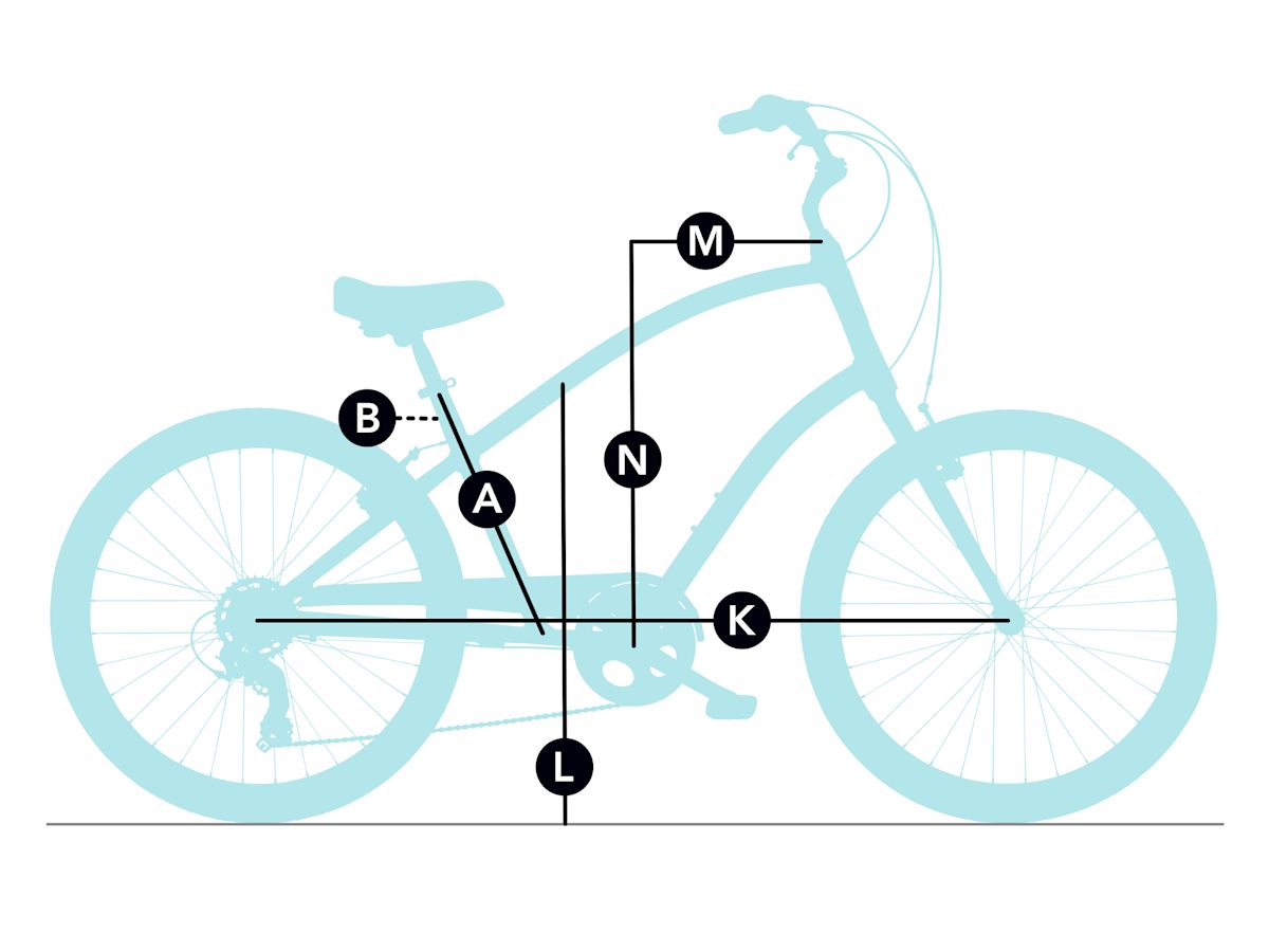 Bike geometry diagram