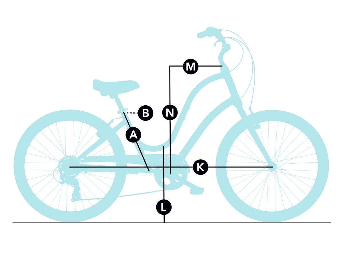 Bike geometry diagram