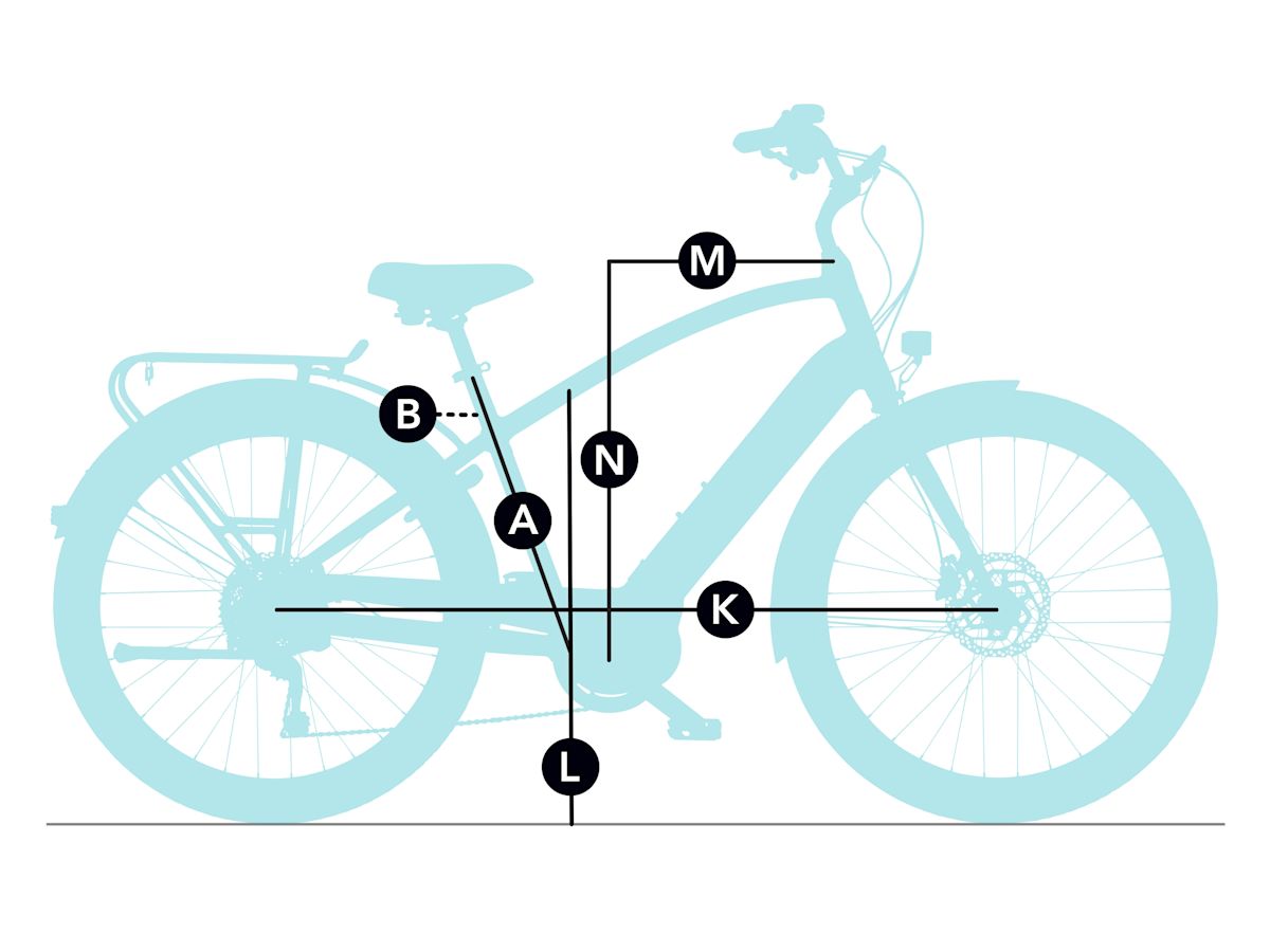 Bike geometry diagram