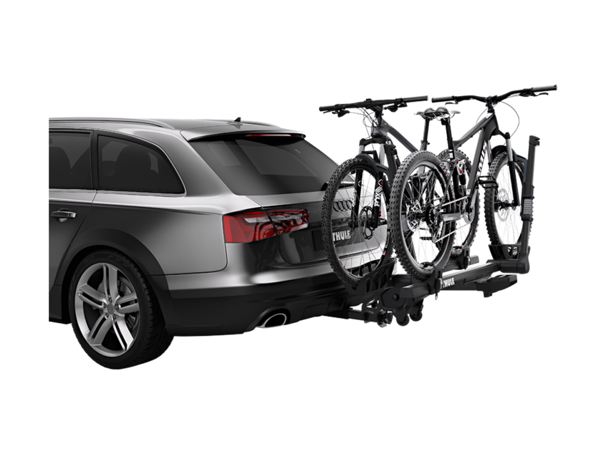 Thule 6 bike store hitch rack