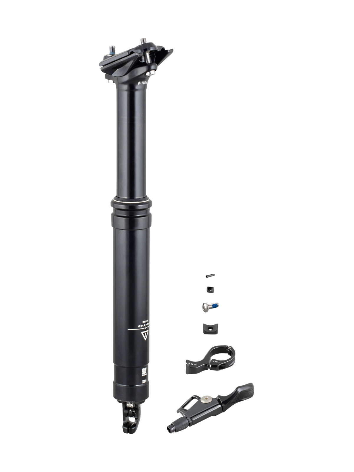 Bibike 30.9mm/31.6mm Dropper Post 100mm Travel Cable-Less Hydraulic Dropper