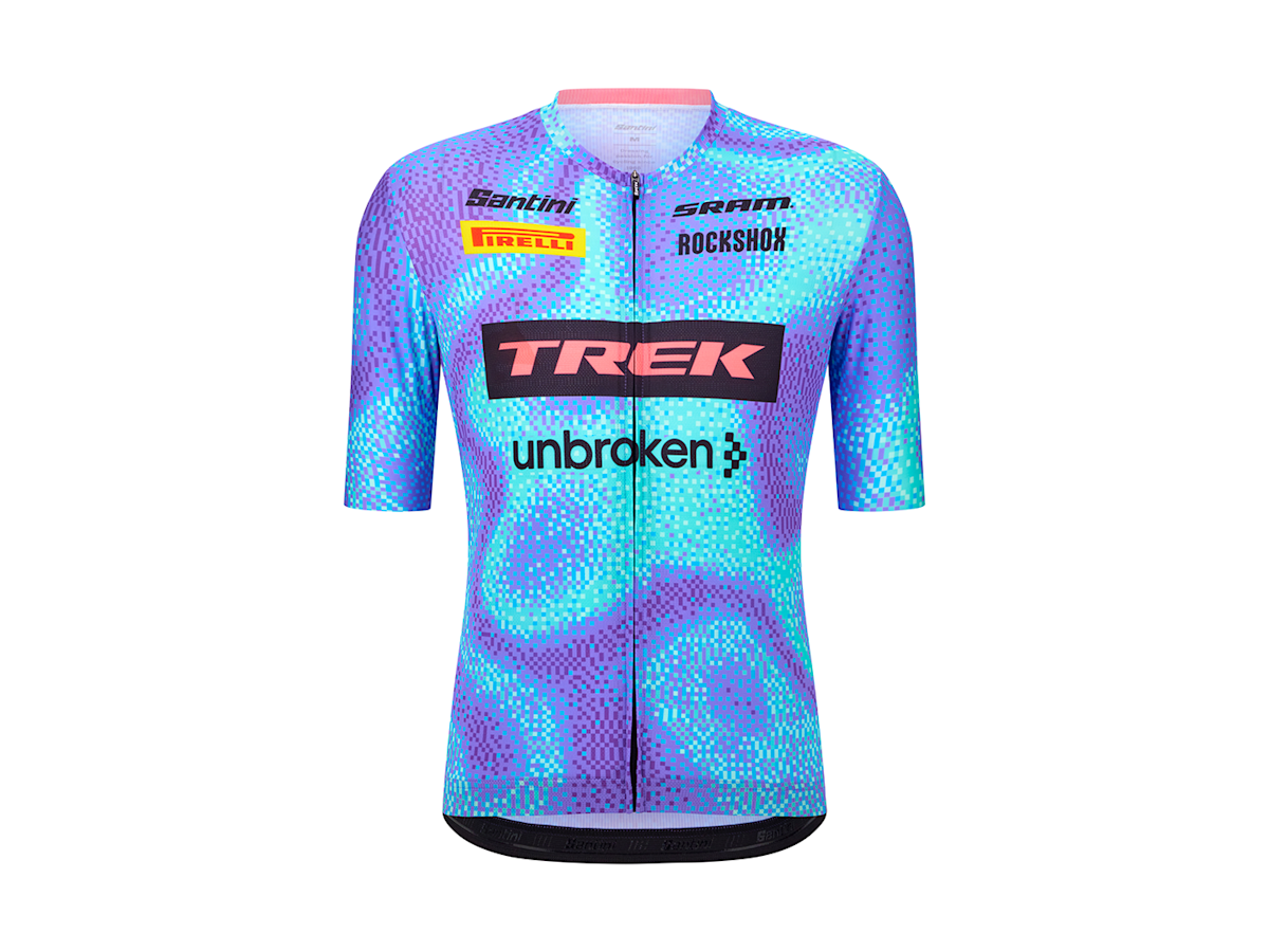 Santini Trek-Unbroken XC Team Replica Cycling Jersey - Trek Bikes