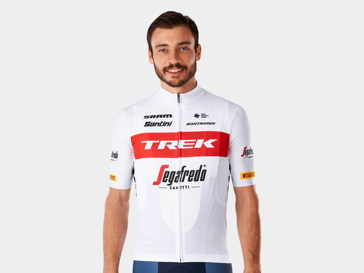 Santini Trek Segafredo Men s Team Race Replica Jersey Trek Bikes