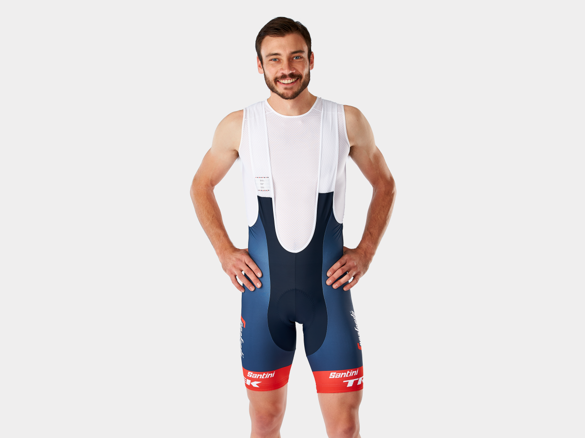 Santini Trek-Segafredo Men's Team Replica Race Bib Short - Trek Bikes