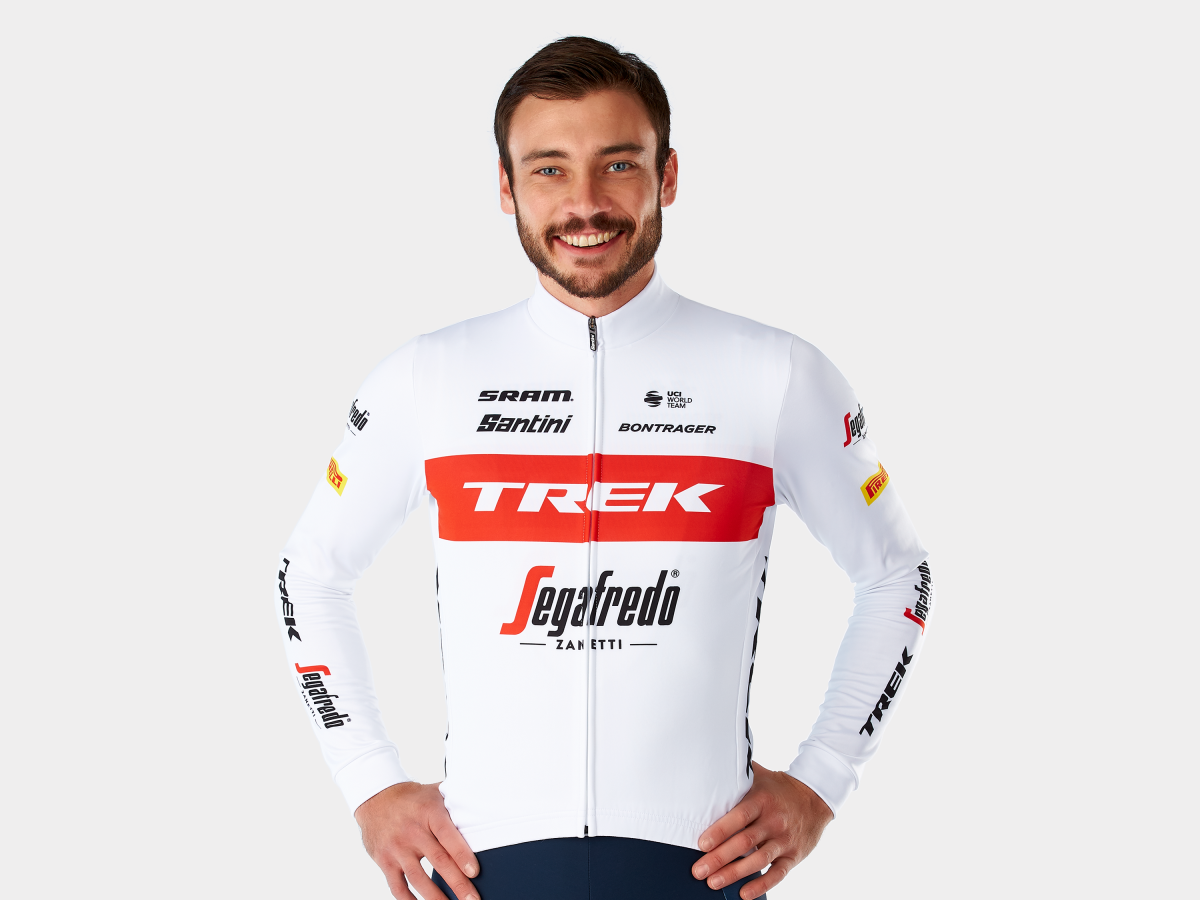 Santini Trek-Segafredo Men's Team Replica LS Thermal Race Jersey 