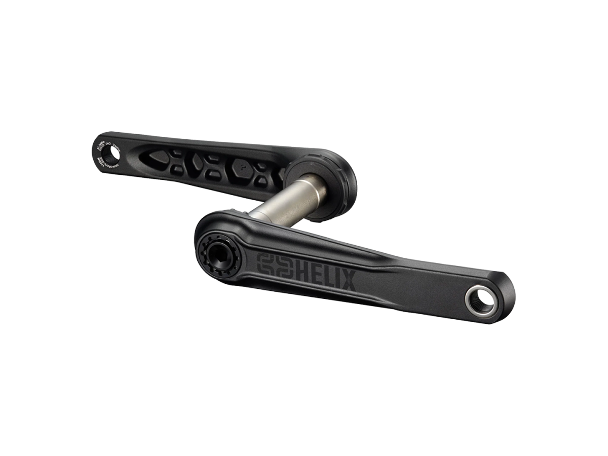 Manivelles E*thirteen Helix Race E Spec Pour VTT électrique – Fazua Ride, Alu Noir