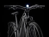 Integrated lights and pannier rack on Trek Powerfly+ 4 Equipped