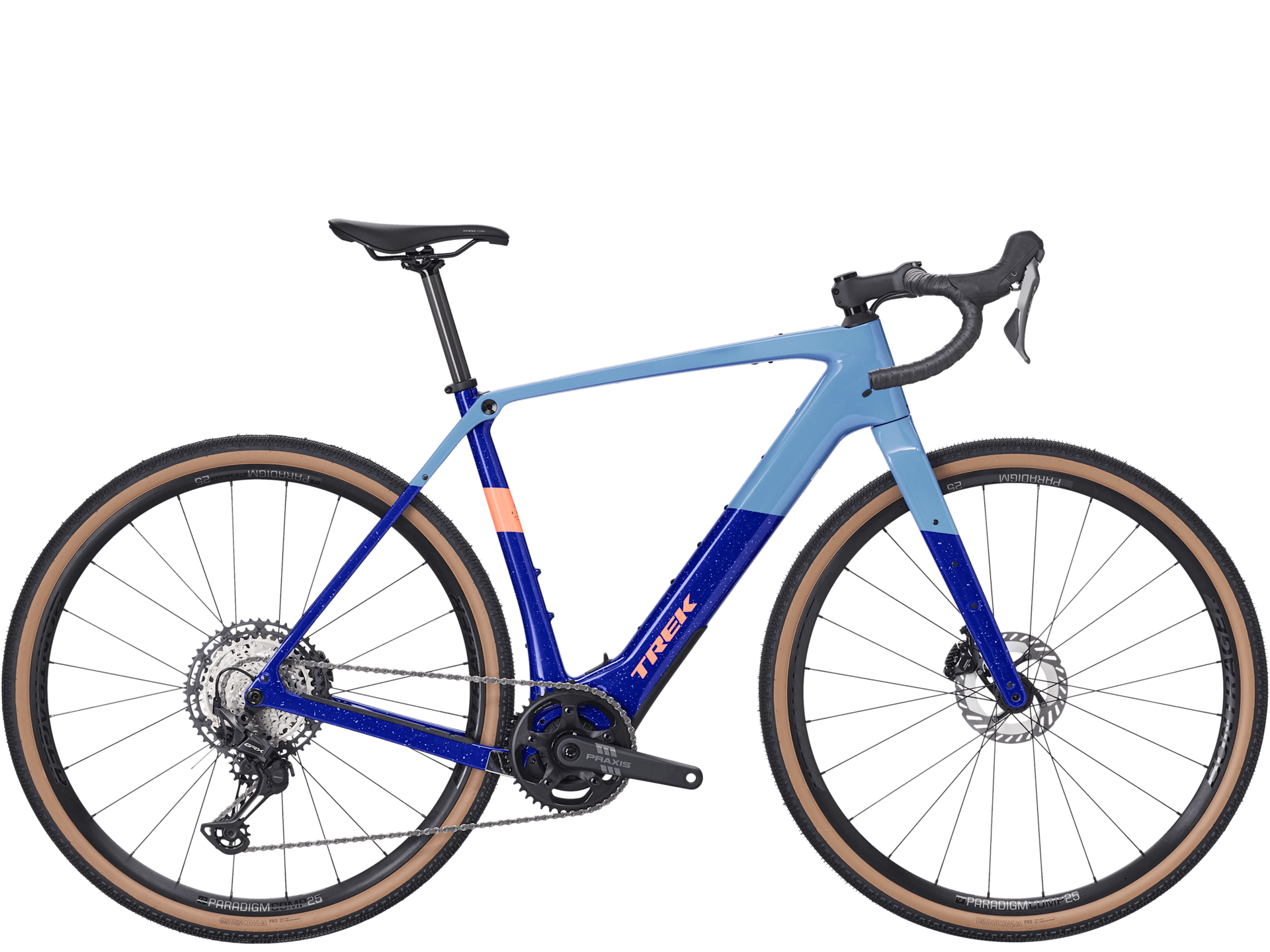 Trek Checkpoint+ SL 5 in an alternative colourway, side profile on white background