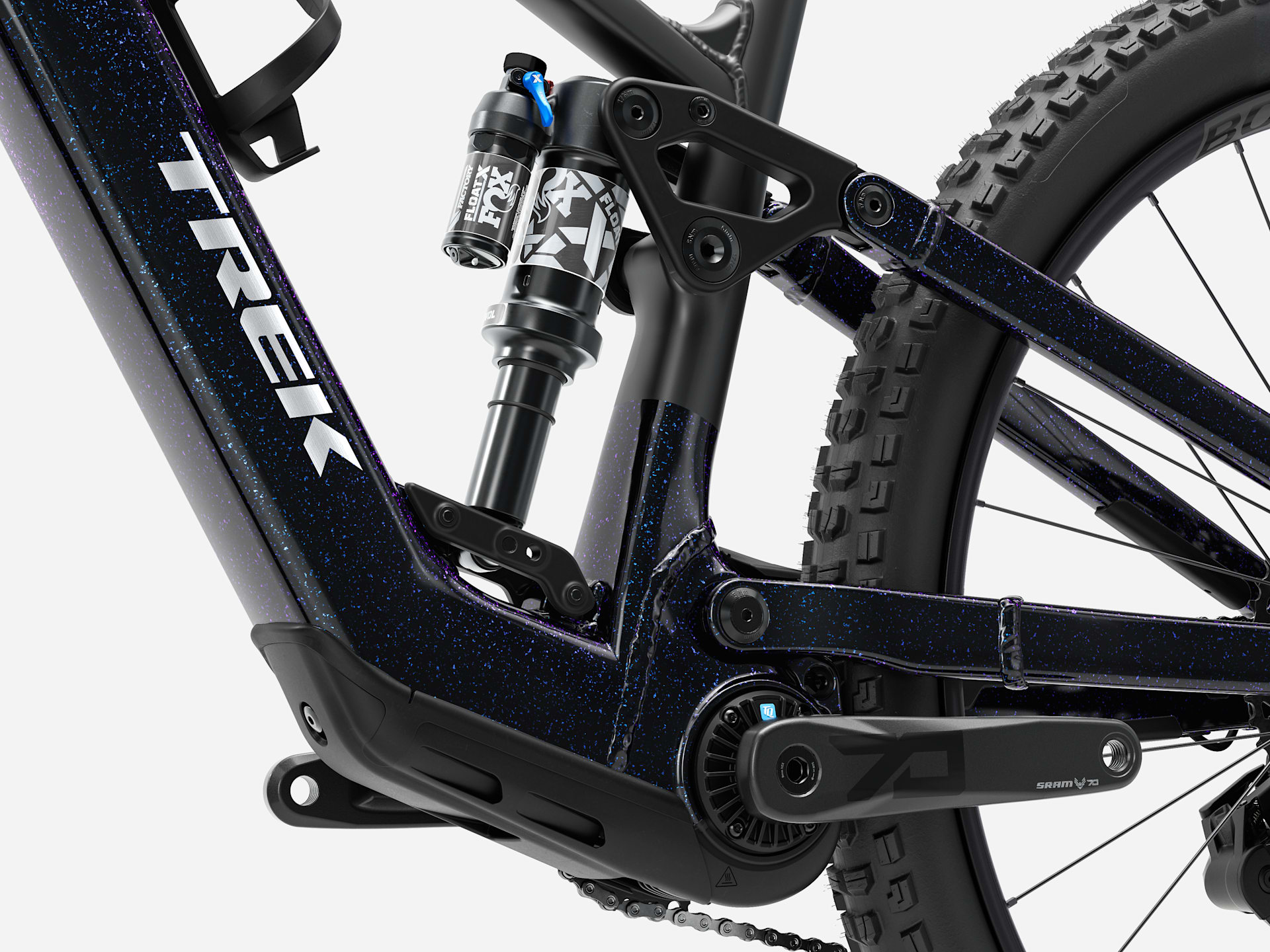 Trek Fuel+ EX 8 Gen 2 alternate angle or component detail on white background