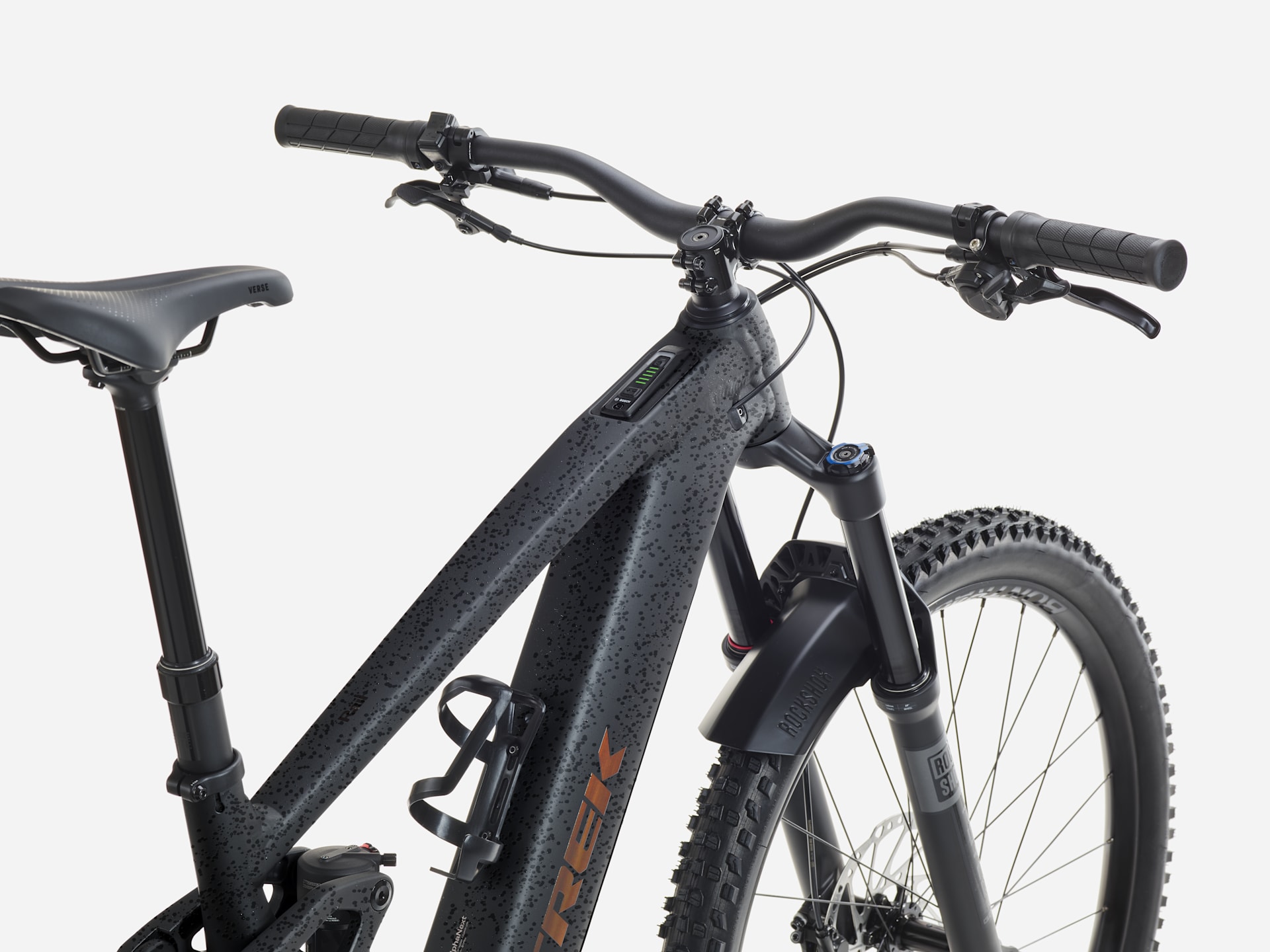 Trek Rail+ 5 Gen 5 alternate angle or component detail on white background