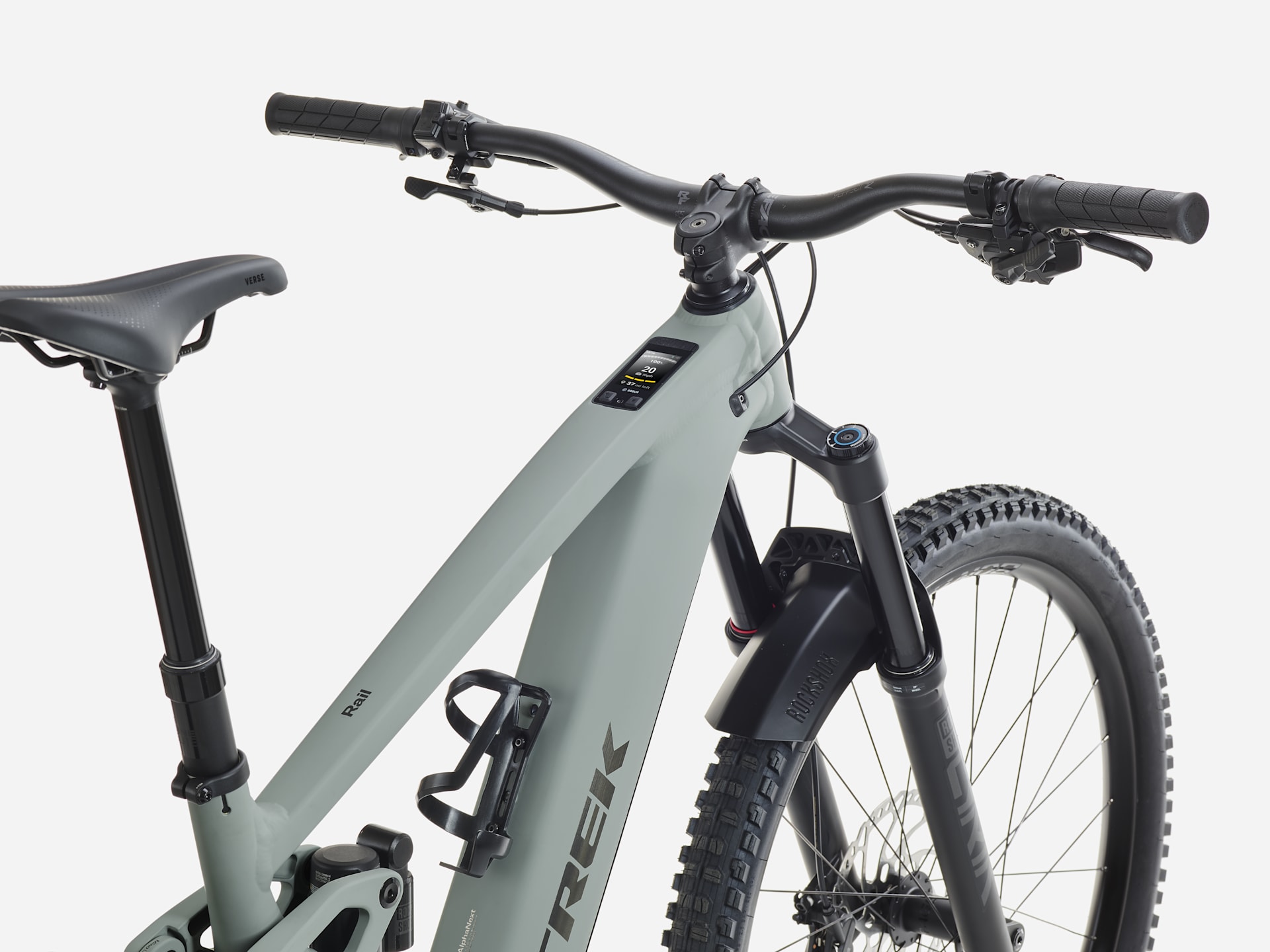 Trek Rail+ 8 Gen 5 alternate angle or component detail on white background