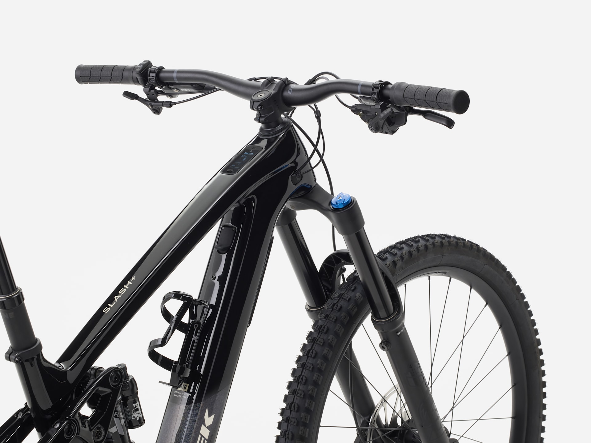 Trek Slash+ 9.7 alternate angle or component detail on white background