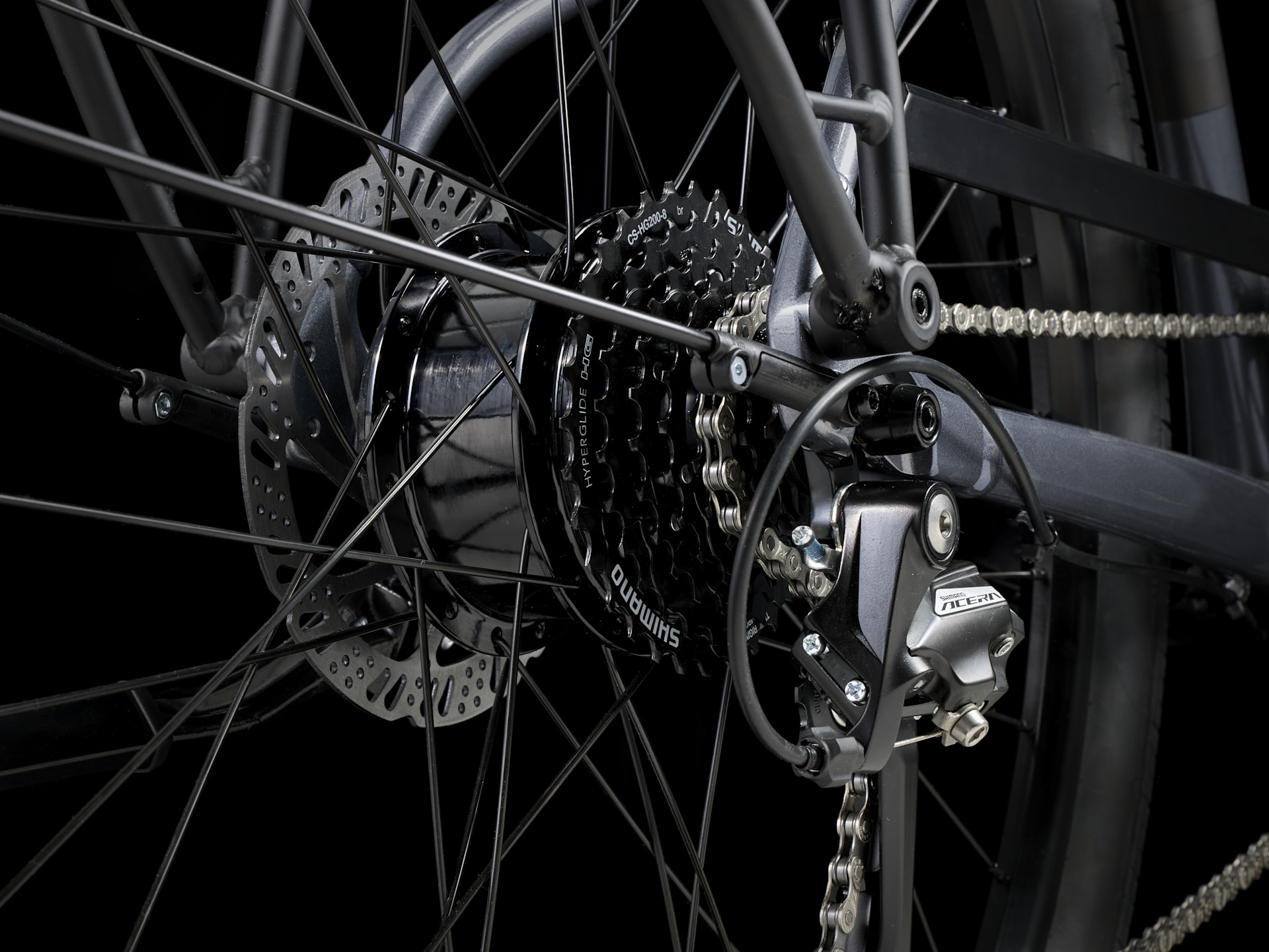 Trek Verve+ 1 LT Lowstep alternate angle or component detail on white background