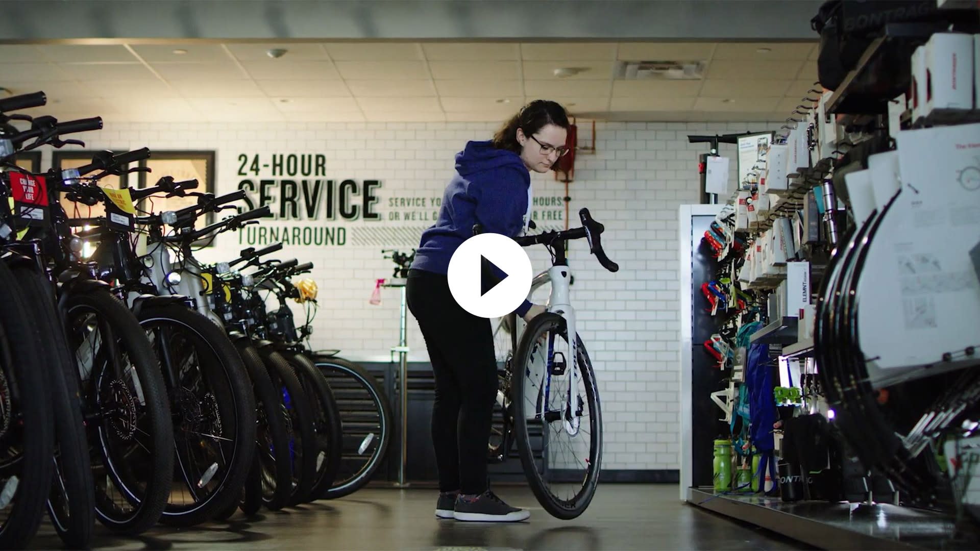 Trek shop bike service